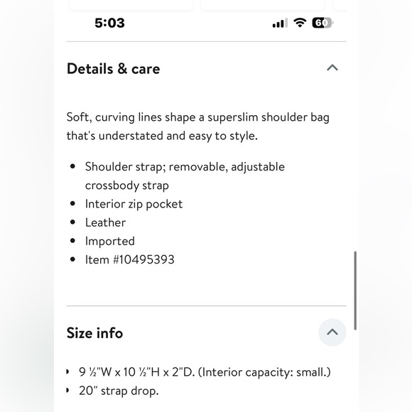 NWT Staud CHOCOLATE BROWN MEL SUDED SHOULDER BAG - Picture 10 of 10